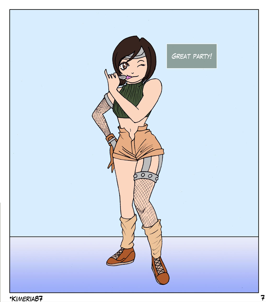 Full vore comic FF7 girls crash a party page 8 full