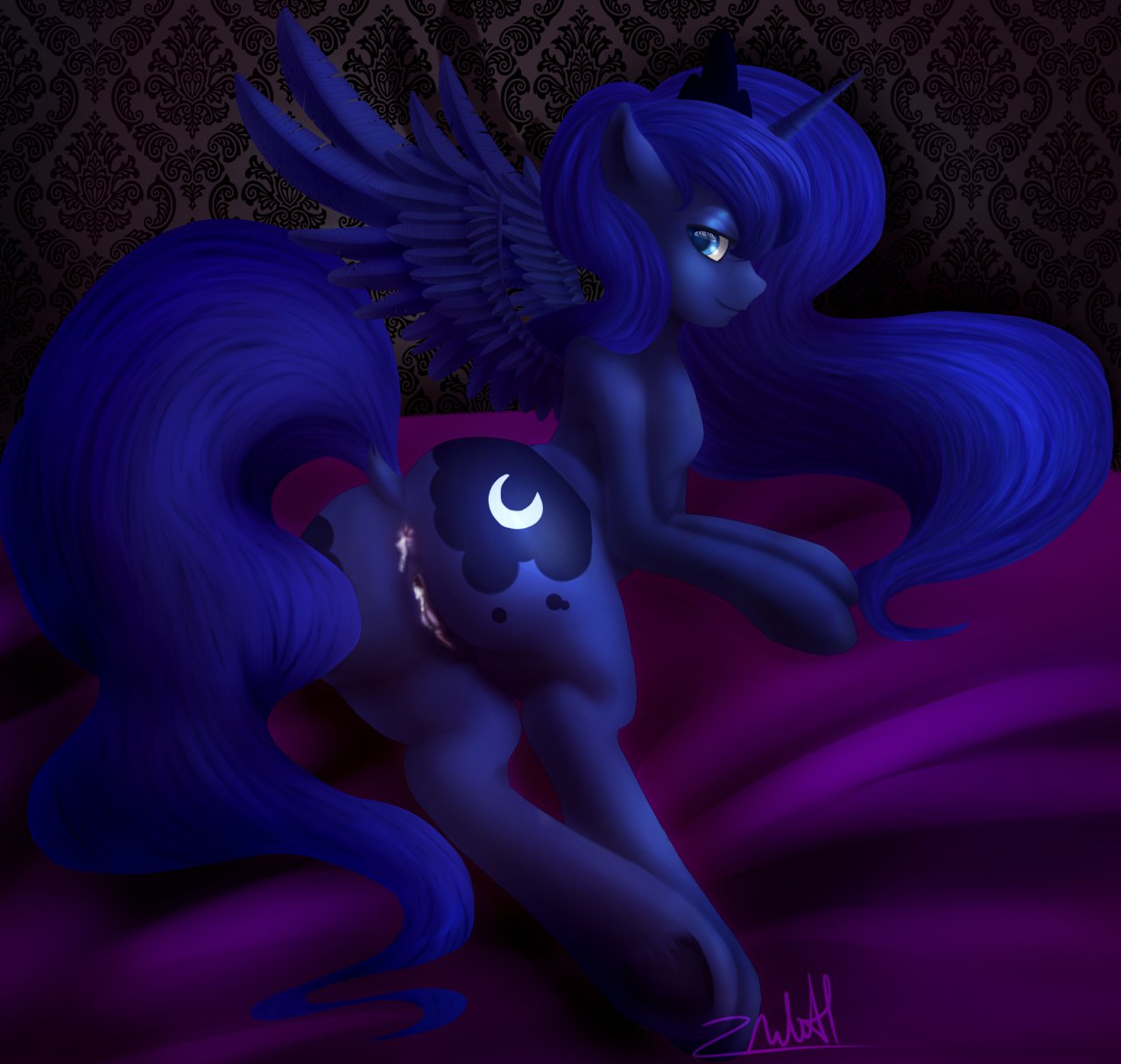 Luna the nightmaremoon page 12 full