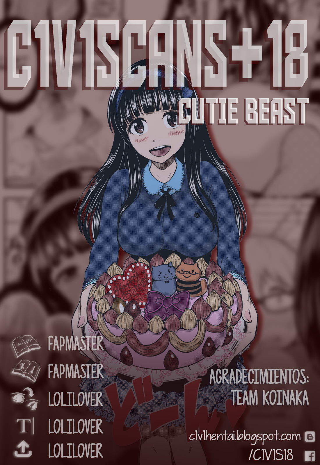 Cutie Beast page 1 full