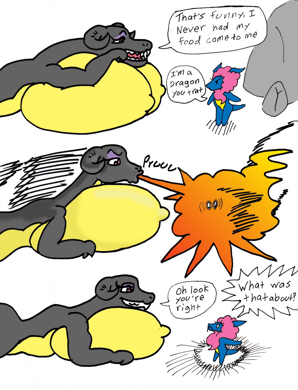 Dragon Flame page 1 full