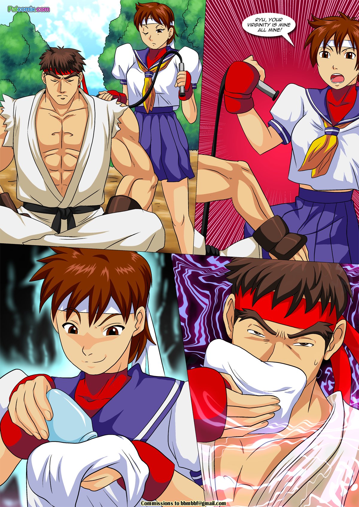 Vega vs Chun Li #2 - Happy Birthday Superbeast page 2 full