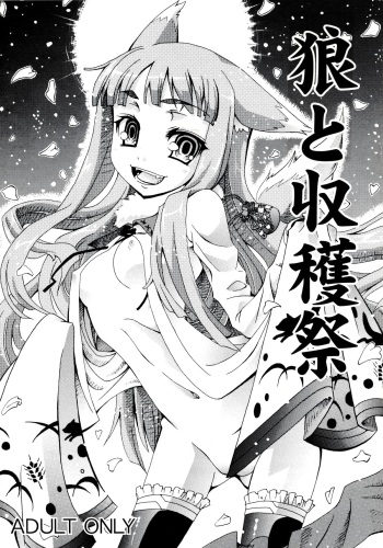 (C73) [Otsukimi Manbou (Tsukino Kitsune, Yokaze)] Ookami to Shuukakusai (Spice and Wolf) cover