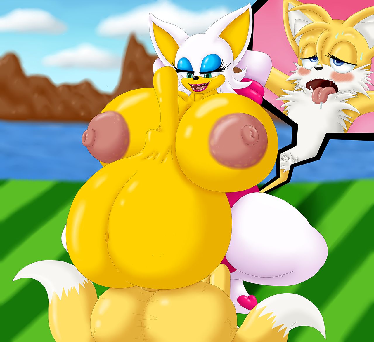 Rouge X Tails For Life page 5 full