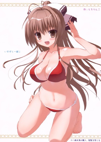 (C87) [Tololinco (Tololi)] Isuzu to Issho! (Amagi Brilliant Park, Hataraku Maou-sama!) cover