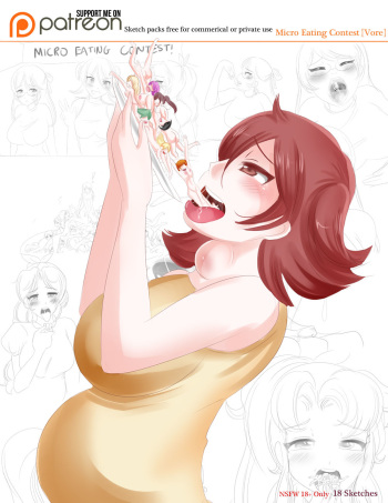 [Saintxtail]  Micro Easting Contest sketch pack cover
