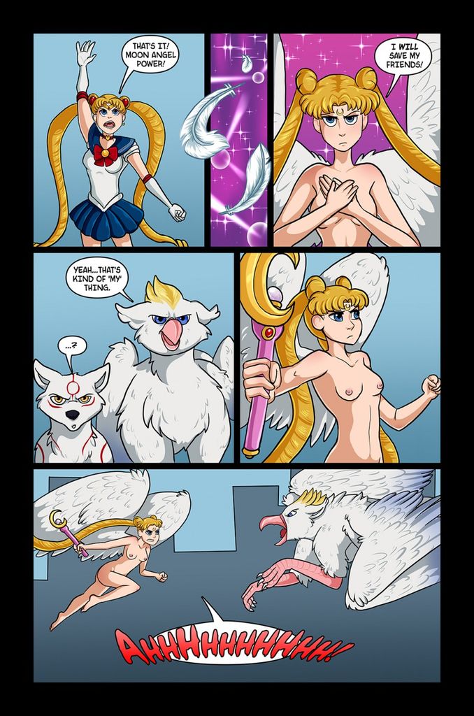 Angel & Ameratsu Vs... Not Evil?! page 7 full