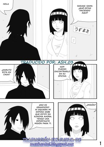 [Hinata-hime] SasuHina comic (Naruto) [Español] cover