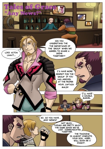 Tales of Grace - 'Any News?' [By Gigan] [Gay] [Studs] [Hunks] [Game Based] cover