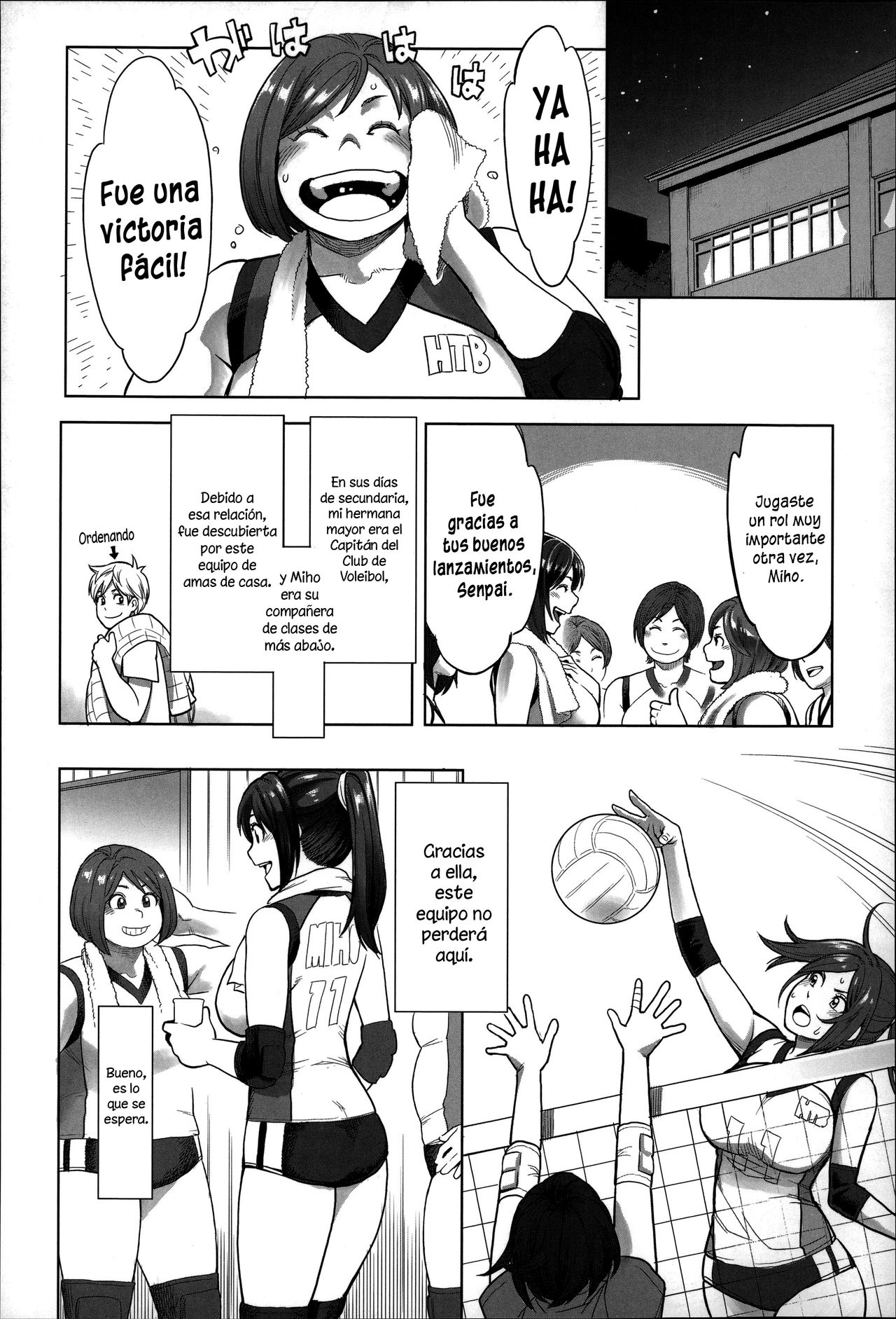 Miho-san no Kaikan Volley | La Placentera y Cansadora Sesión de Miho-San page 4 full