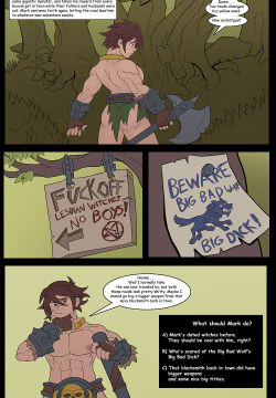 CYOA: Mark in the Woods