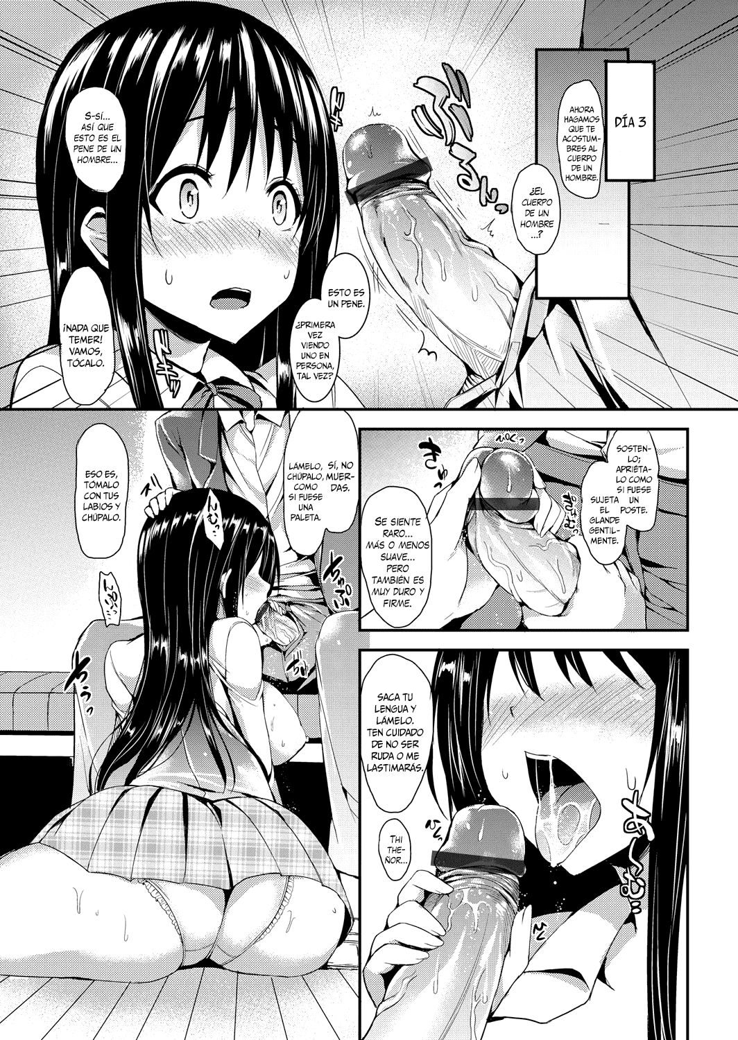 Kinyoku-bu ~Onna Seito-tachi ni Choukyou Seikyouiku Jisshuu~ | Abstinence Club ~A Practical Sex Education for Female Students~ Ch. 1 page 11 full