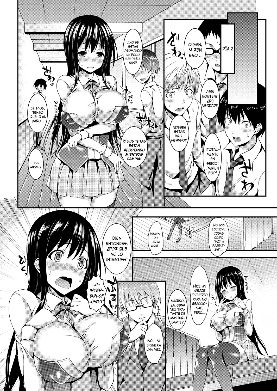 Kinyoku-bu ~Onna Seito-tachi ni Choukyou Seikyouiku Jisshuu~ | Abstinence Club ~A Practical Sex Education for Female Students~ Ch. 1 page 8 full