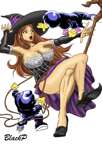 [blackprof] The kidnap of Sorceress cover