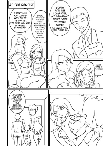 [AyaYanagisawa] Gabi and Emily in 'Fun in the dentist' cover