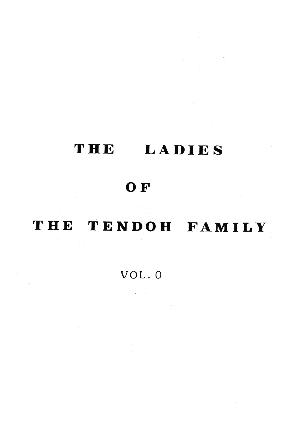 Tendou-ke no Musume-tachi - The Ladies of the Tendo Family Vol. 0 | Las Chicas de la Familia Tendo page 3 full