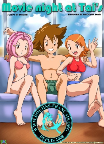 [Palcomix] Movie night at Tai's [French] cover