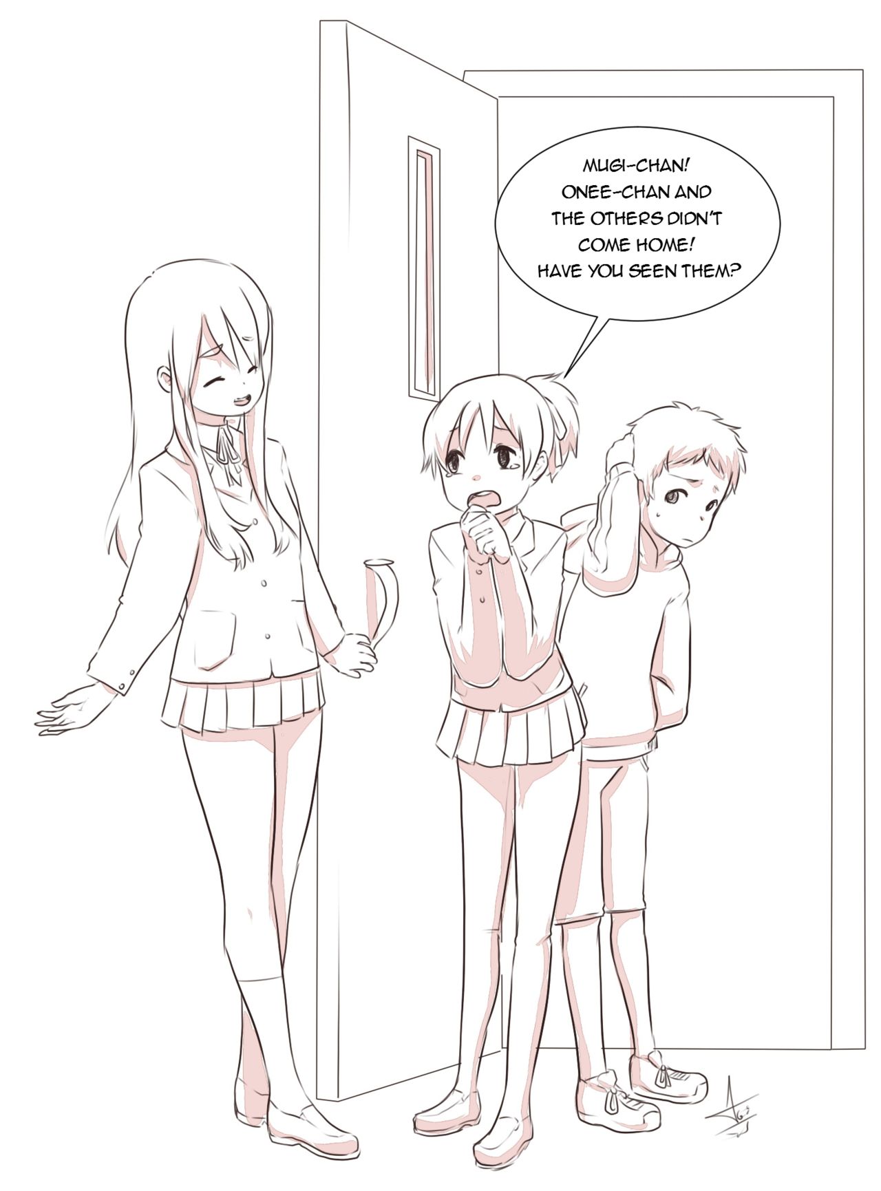 K-ON! Gone to the Dogs! page 10 full