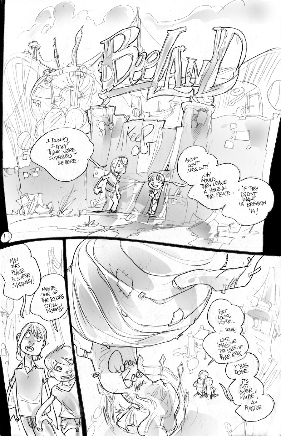 BeeLand page 1 full