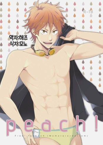 [Panda 4gou (Shima Kyousuke)] peach! (Free!) [Korean] [Digital] cover