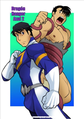 [Gamushara! (Nakata Shunpei)] Dragon Ranger Ao Hen Vol. 2 | Dragon Ranger Azul 02 [Spanish] [Digital] cover
