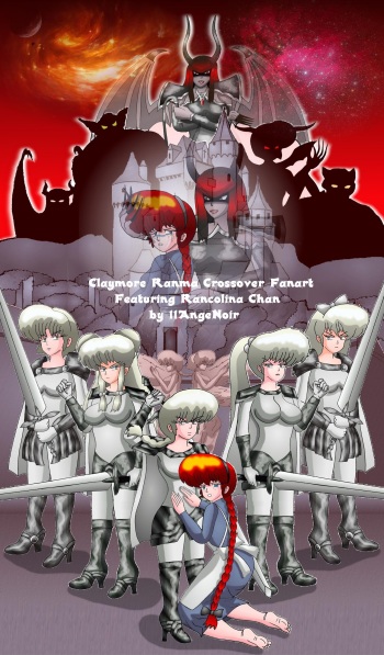 Doujin Claymore Ranma Featuring Rancolina Chan femdom torture humiliation demoness bdsm gore troll lamasticot monster pee donjon tentacles (work in progress) cover