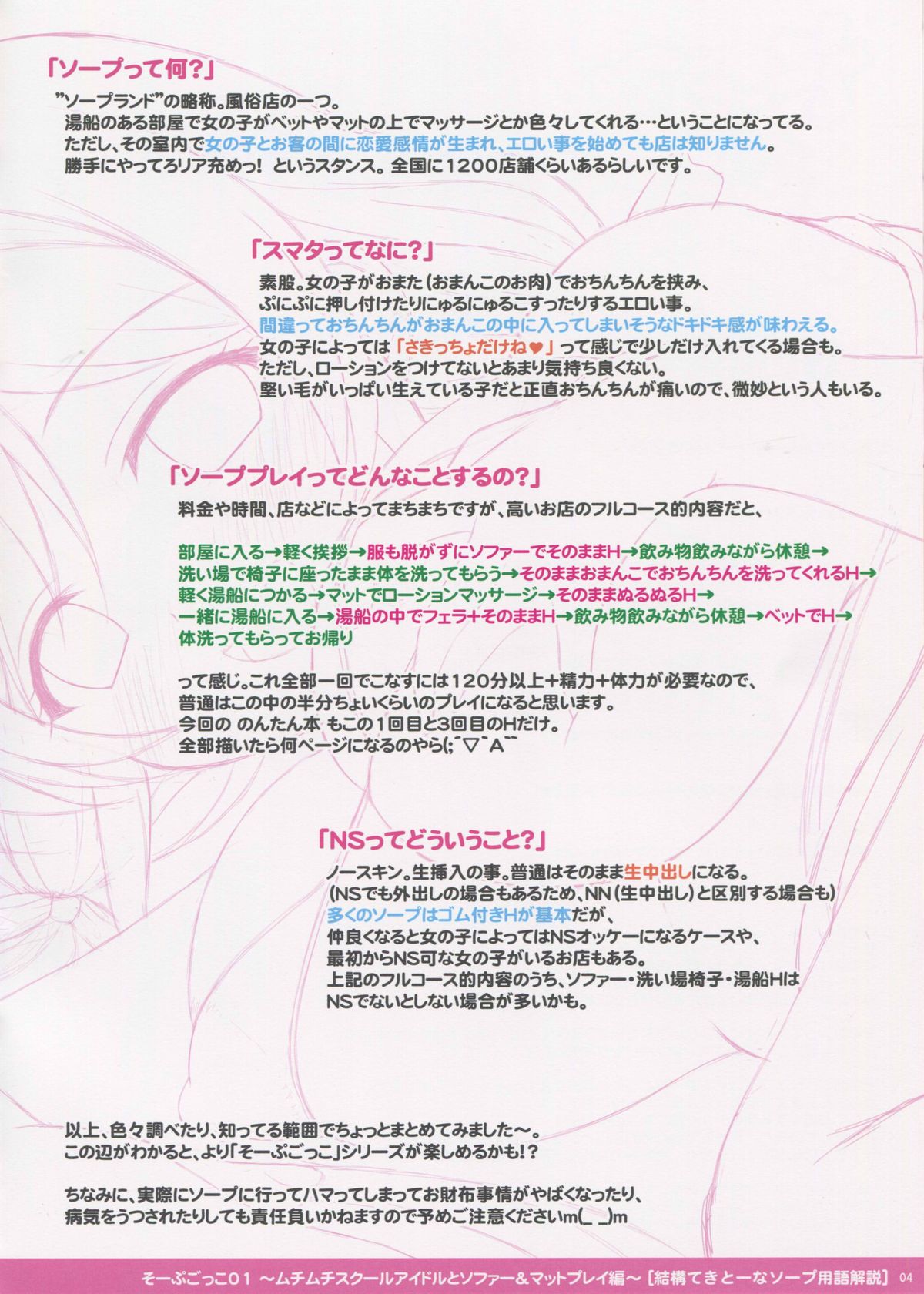 Soap Gokko 01 -Muchimuchi School Idol to Sofa Mat Play Hen page 4 full