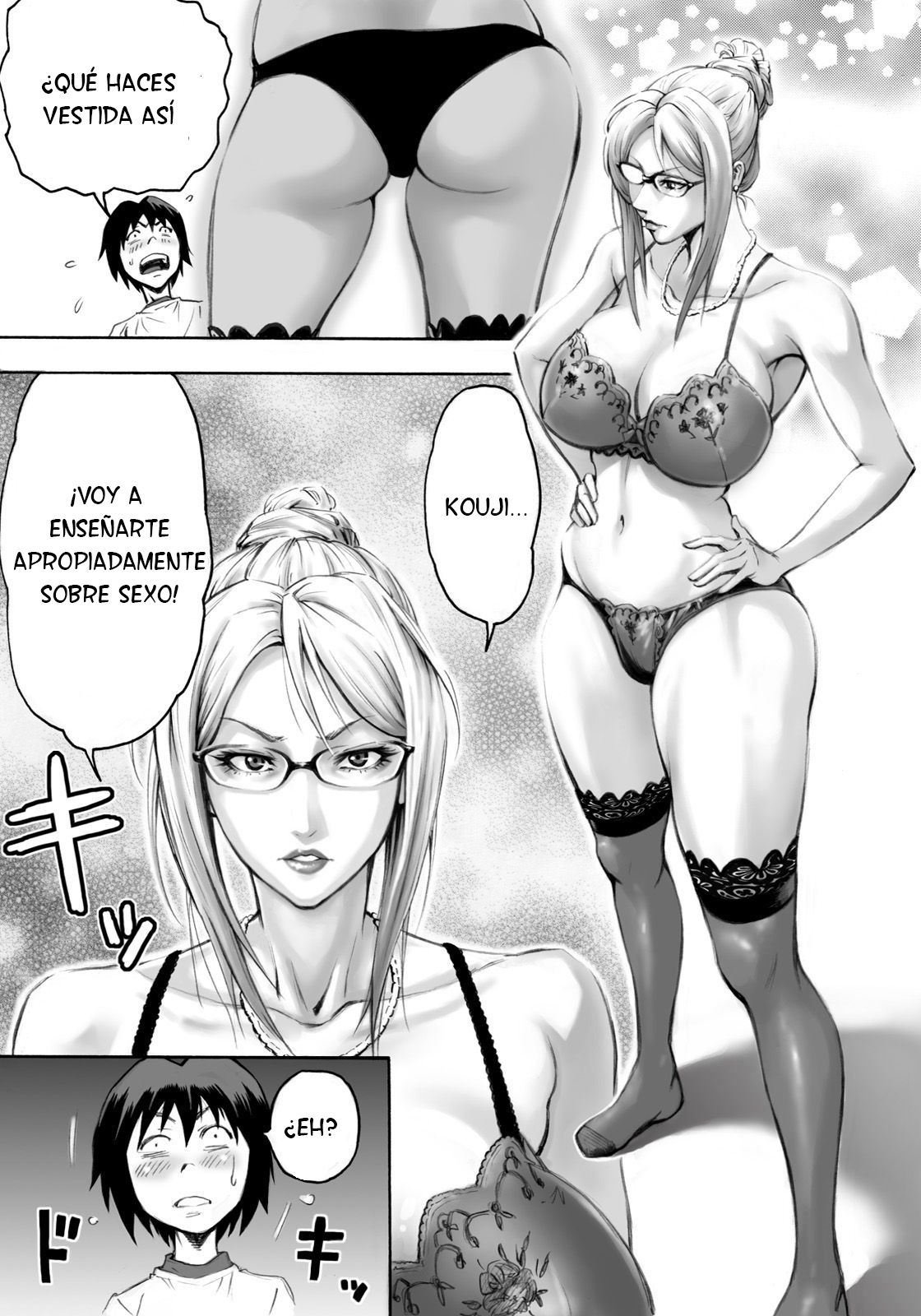 S-kke Mama no Kibishii Kozukuri Seikyouiku | Sadistic Mother's Harsh Baby-Making Sex Education page 8 full