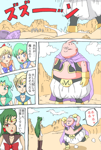 [Leo Midair] Sailor Scouts VS Majin Boo (Sailor Moon / Dragon Ball Z) cover
