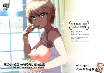 [Supe (Nakani)] Imouto no Oppai ga Marudashi Datta Hanashi [Korean] [MMG] [Digital] cover