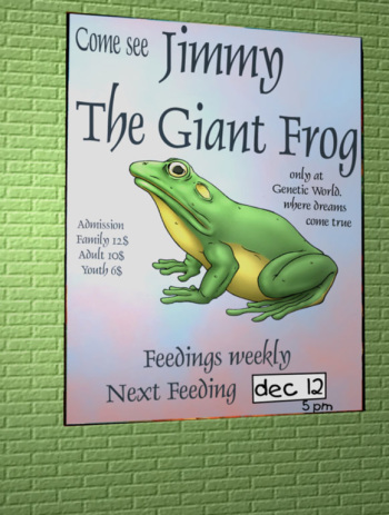 THE GIANT FROG (CARNIVORE CAFE) cover