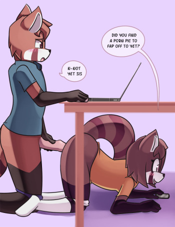 [Negativefox] Red Panda Siblings cover