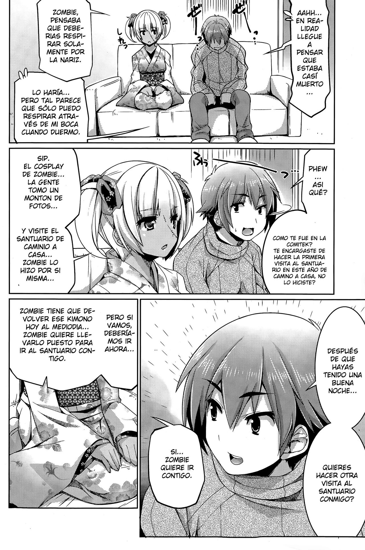 Hatsumoude of the Zombie page 4 full