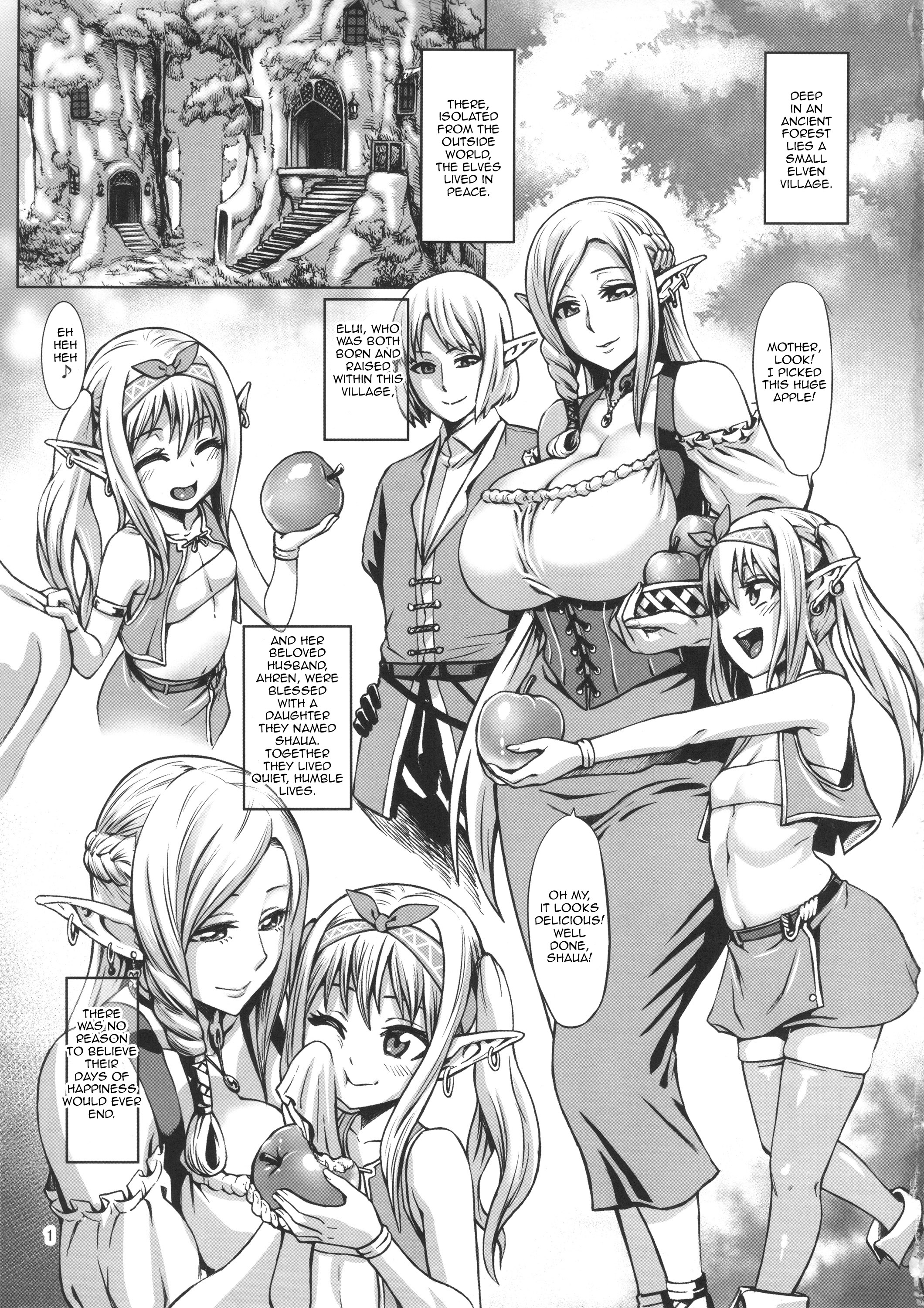 Houjou no Reizoku Elf | Fertile Slave Elves page 2 full