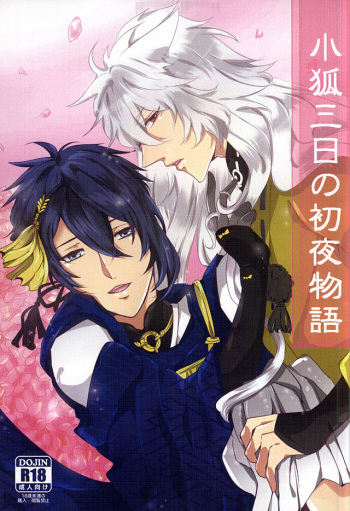 (SUPER24) [SWARO (Mokota)] Kogitsune Mikka no Shoya Monogatari (Touken Ranbu) cover