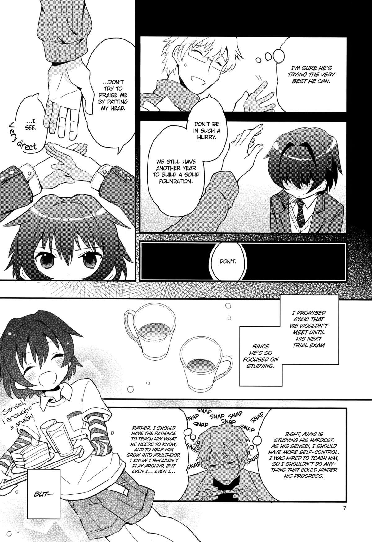 Sensei, Yasashiku Shinaide page 6 full