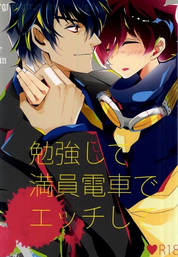 勉強して満員電車でエッチして (Kekkai Sensen) cover