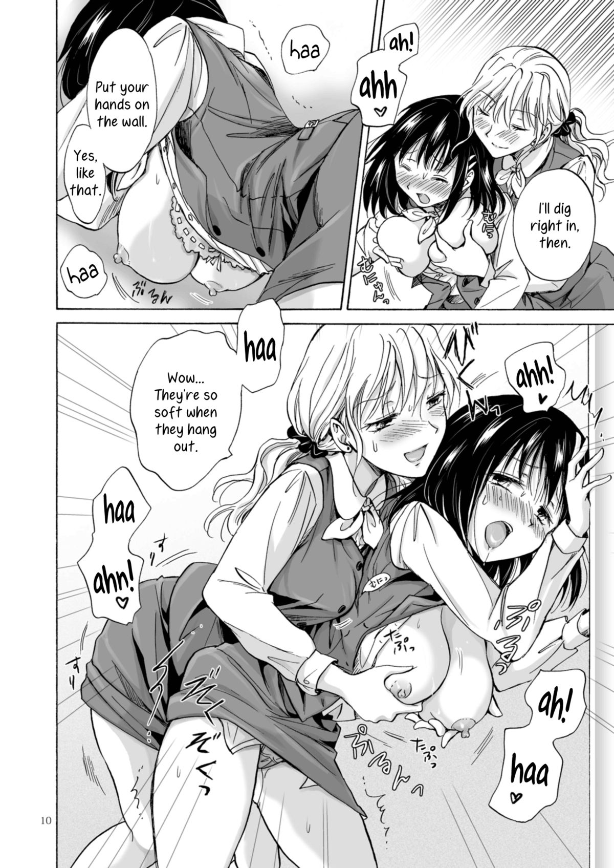 OL-san ga Oppai dake de Icchau Manga | Office Lady Cumming Just From Getting Tits Groped Manga page 10 full