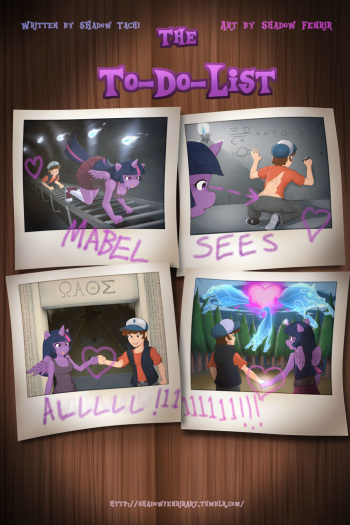 [Shadow Fenrir] The To-Do-List Ch. 1-2 (Gravity Falls, My Little Pony Friendship Is Magic) cover