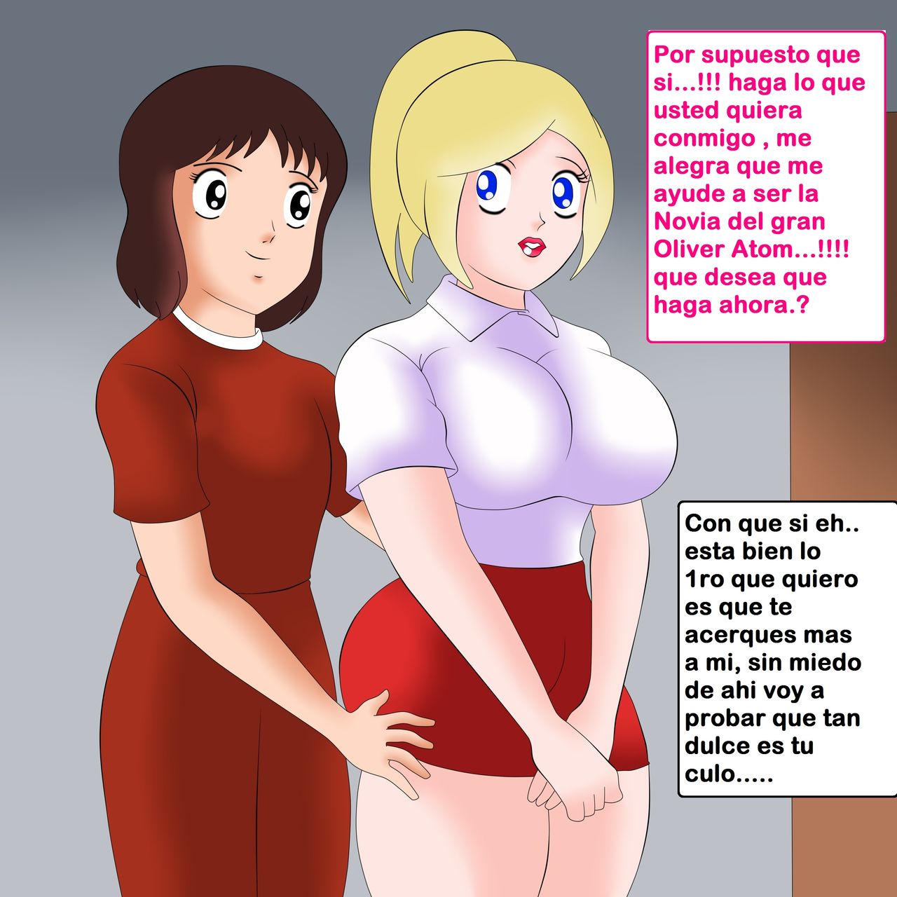 CAPITAN TSUBASA... EPISODIO YURI  PATTY LA PROBADORA - Page 8 - Comic  Porn XXX