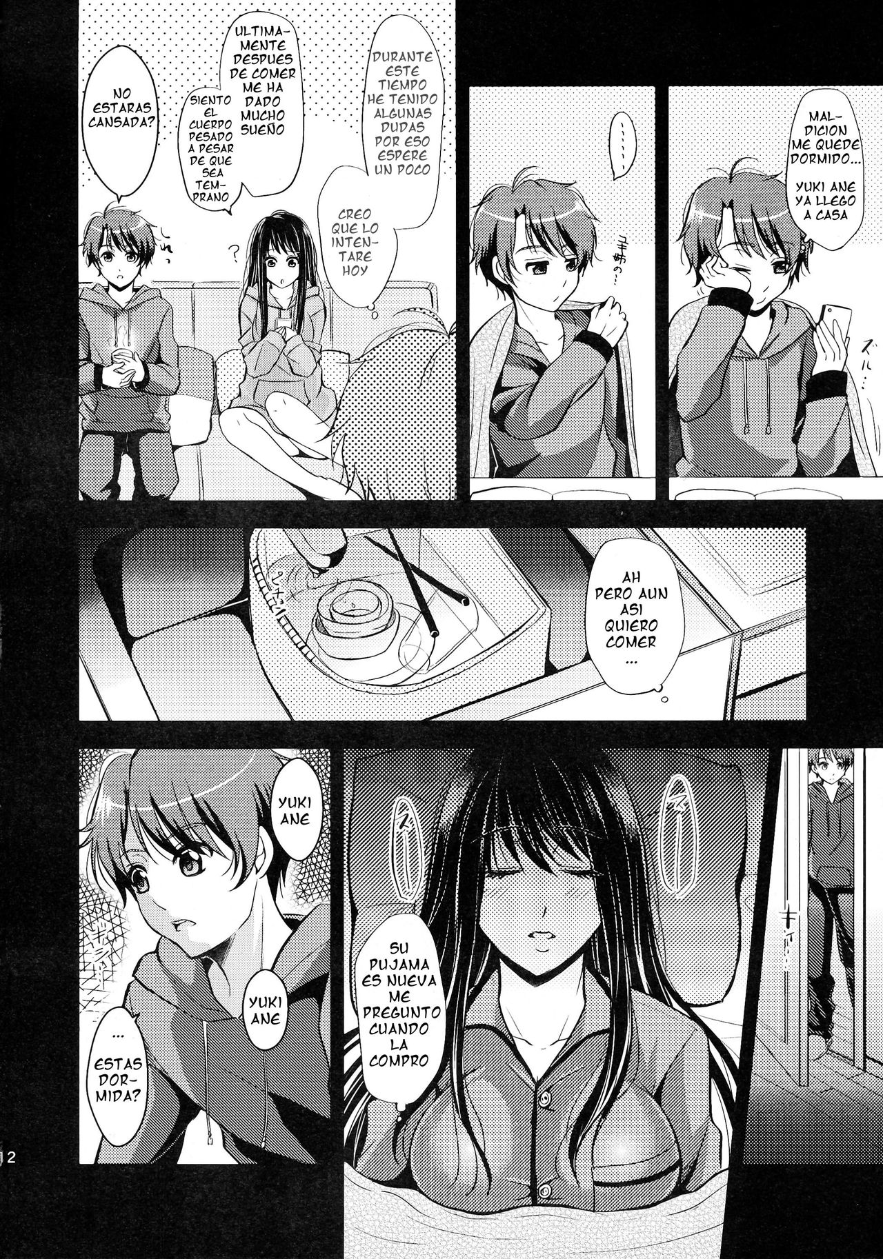 Uchi no Yuki-nee wa Igitanai | Yuki ane tiene un sueño sucio page 12 full