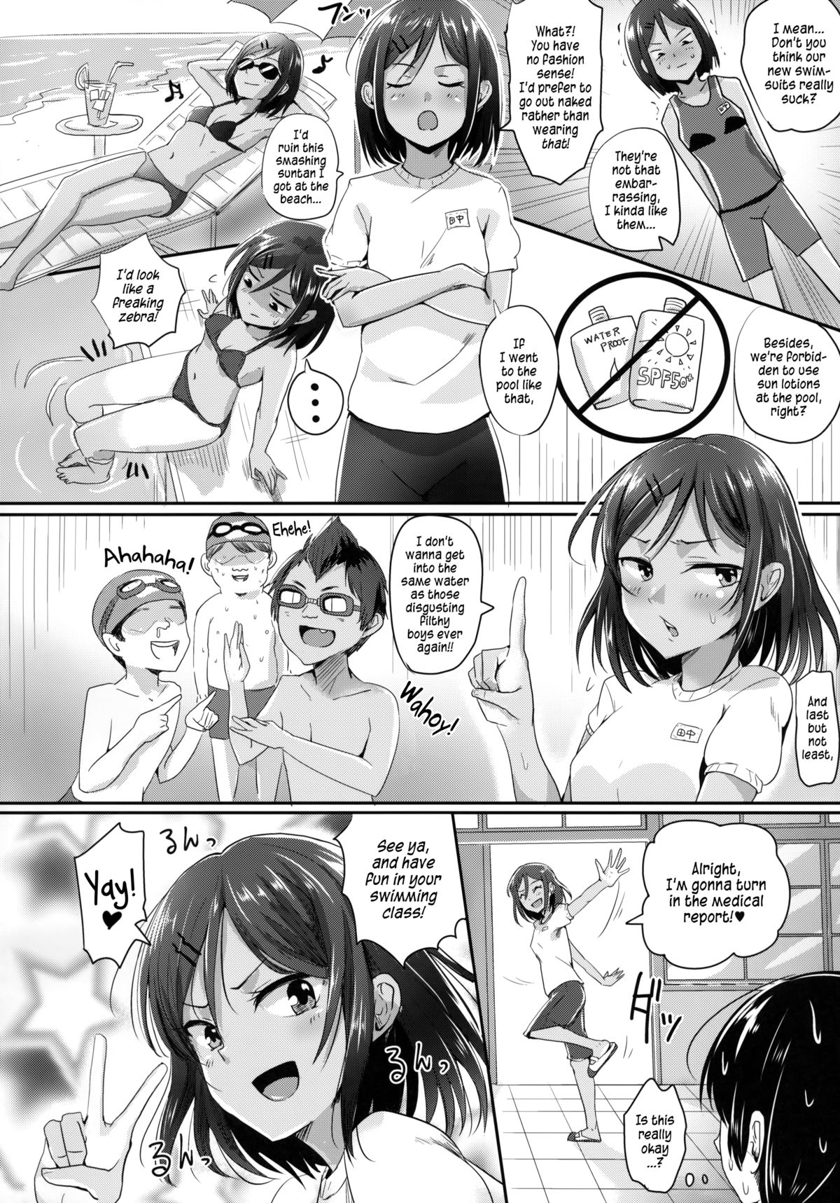 Zenra de Suiei no Jugyou!! | Naked Swimming Class!!  =LWB= page 3 full