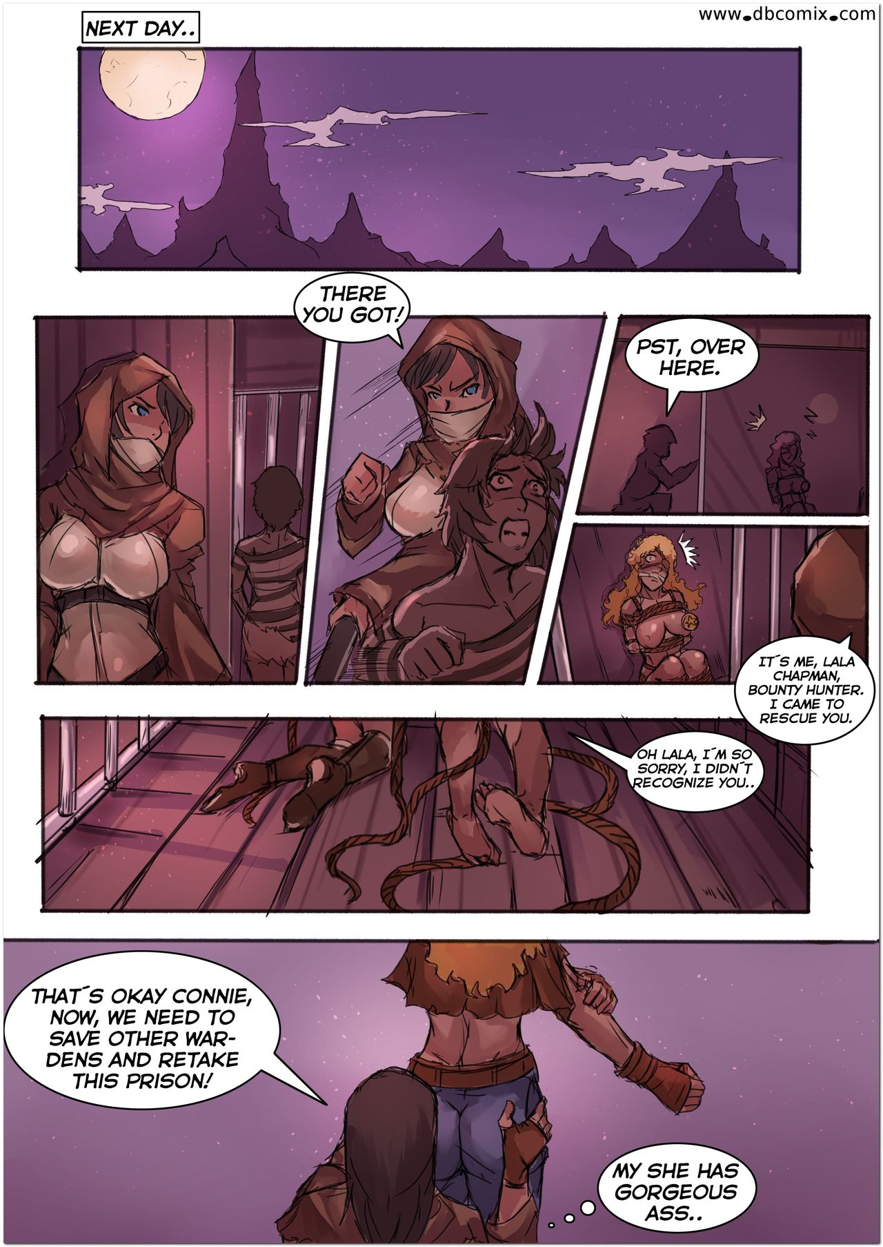 Boundy Hunter 3: Prison Break page 12 full