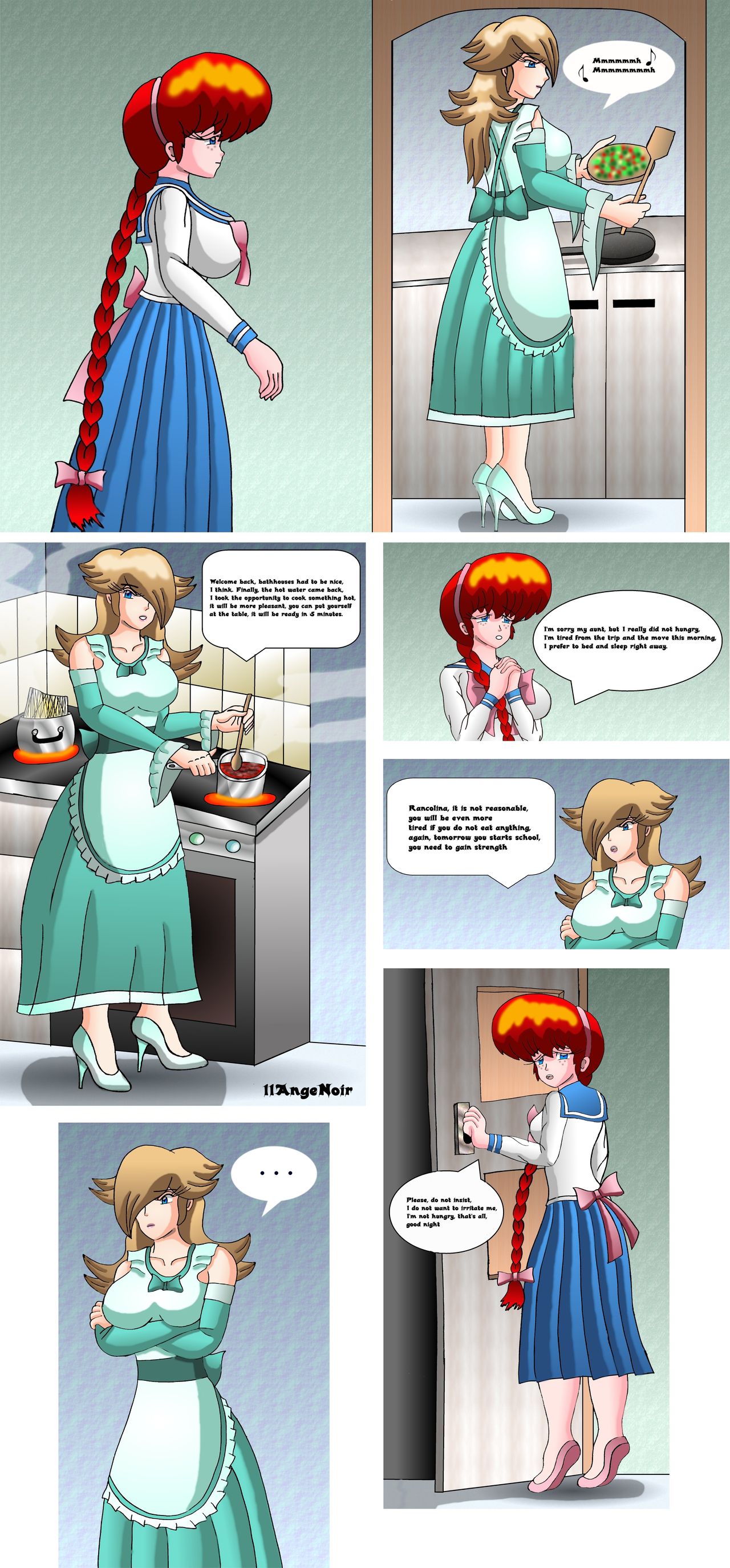 Doujin Ranma & The secret of Rancolina Chan page 8 full
