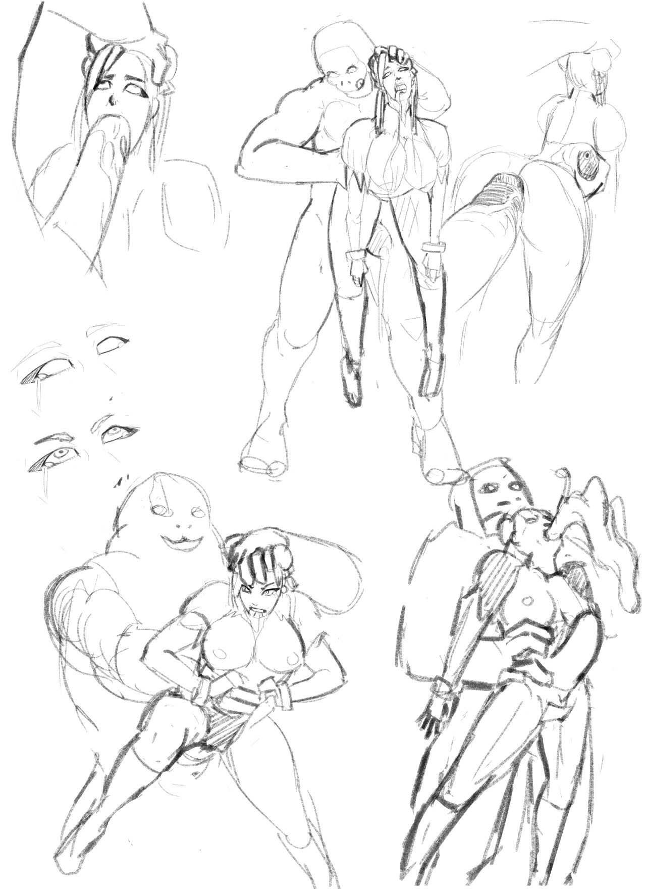 Bigfoot vs Chun-li page 7 full