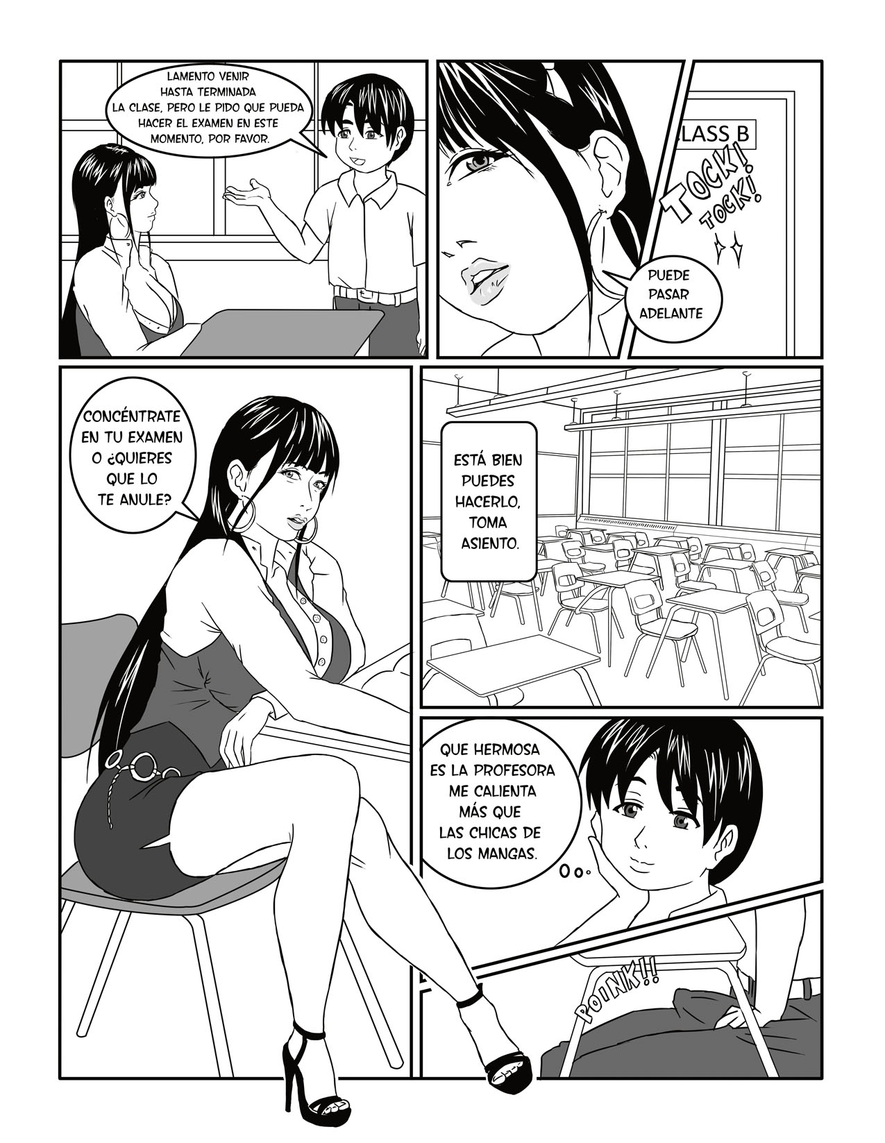 Stories About Single - Profesora Lili Parte2  Digital page 6 full
