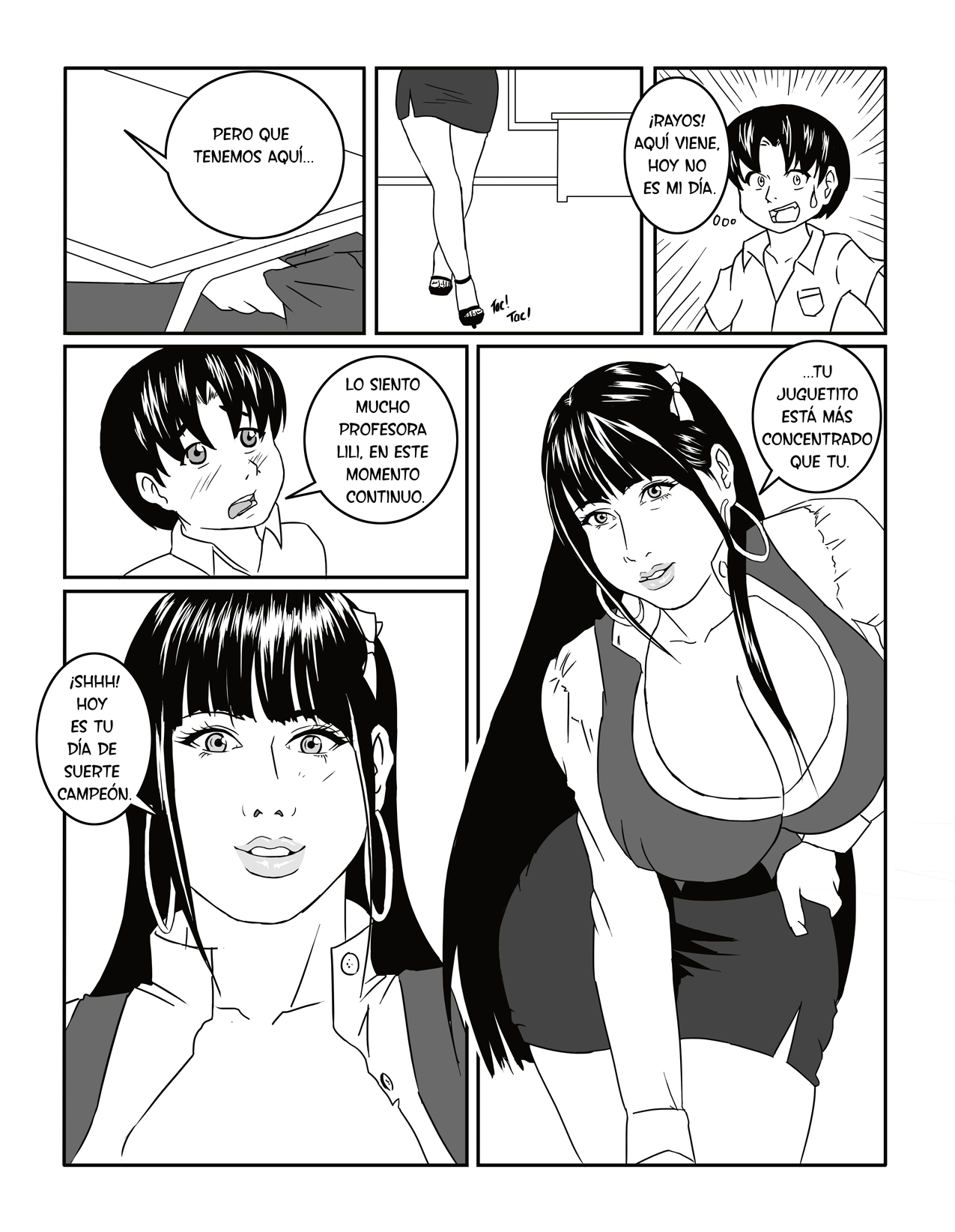 Stories About Single - Profesora Lili Parte2  Digital page 7 full