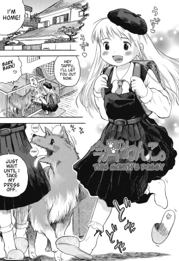 [Usakun] Kongetsu no Wanko. | This Month's Doggy (Hatsukoi! Lyrical H) [English] [Digital] cover