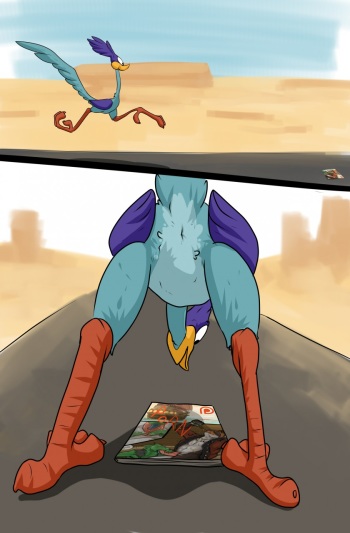 [lizardlars] Roadrunner (Looney Tunes) cover