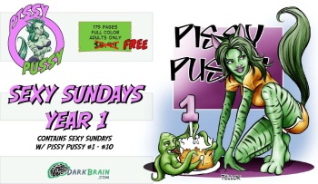 [DarkBrain] Sexy Sundays with Pissy Pussy #01-#10 (Year 1) cover
