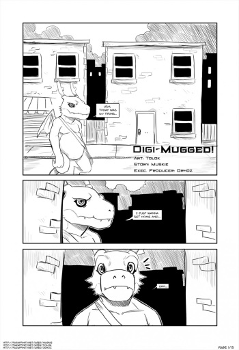 Digi-Mugged! (Digimon) cover
